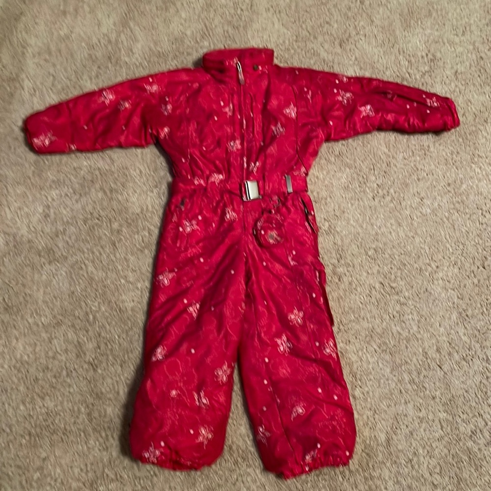 Girls Size 6 Pink Couloir Ski Suit